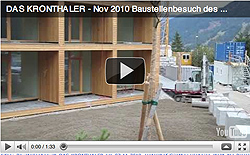 Video: Baustellenbesuch DAS KRONTHALER am 07.11.2010 (Video: MartiN Schmitz)